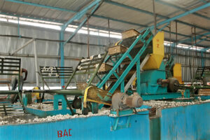 rubber start of processing line (1)